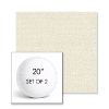 Picture of Tundra Swan | Set of 2 | 20" Sunbrella Boxed Round Outdoor Throw Pillows with Premium Inserts