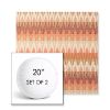 Picture of Valley Desert | Set of 2 | 20" Sunbrella Boxed Round Outdoor Throw Pillows with Premium Inserts