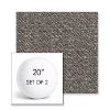 Picture of Wander Wolf | Set of 2 | 20" Sunbrella Boxed Round Outdoor Throw Pillows with Premium Inserts