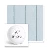 Picture of Wayward Sky | Set of 2 | 20" Sunbrella Boxed Round Outdoor Throw Pillows with Premium Inserts