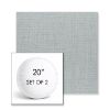 Picture of Willa Seaglass | Set of 2 | 20" Sunbrella Boxed Round Outdoor Throw Pillows with Premium Inserts