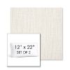 Picture of Adena Canvas | Set of 2 | 12" x 22" Sunbrella Boxed Outdoor Throw Pillows with Premium Inserts