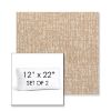 Picture of Abstraction Camel | Set of 2 | 12" x 22" Sunbrella Boxed Outdoor Throw Pillows with Premium Inserts