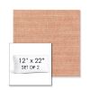 Picture of Ambrose Terracotta | Set of 2 | 12" x 22" Sunbrella Boxed Outdoor Throw Pillows with Premium Inserts