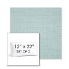 Picture of Bliss Dew | Set of 2 | 12" x 22" Sunbrella Boxed Outdoor Throw Pillows with Premium Inserts