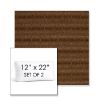 Picture of Boardwalk Cherry Cola | Set of 2 | 12" x 22" Sunbrella Boxed Outdoor Throw Pillows with Premium Inserts