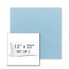 Picture of Canvas Air Blue | Set of 2 | 12" x 22" Sunbrella Boxed Outdoor Throw Pillows with Premium Inserts