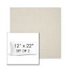 Picture of Canvas Cloud | Set of 2 | 12" x 22" Sunbrella Boxed Outdoor Throw Pillows with Premium Inserts