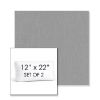 Picture of Canvas Lead Chine | Set of 2 | 12" x 22" Sunbrella Boxed Outdoor Throw Pillows with Premium Inserts