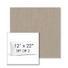 Picture of Canvas Papyrus | Set of 2 | 12" x 22" Sunbrella Boxed Outdoor Throw Pillows with Premium Inserts