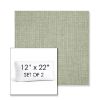 Picture of Cast Oasis | Set of 2 | 12" x 22" Sunbrella Boxed Outdoor Throw Pillows with Premium Inserts