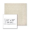 Picture of Chartres Cloud | Set of 2 | 12" x 22" Sunbrella Boxed Outdoor Throw Pillows with Premium Inserts