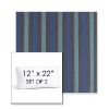 Picture of Costa Nautilus | Set of 2 | 12" x 22" Sunbrella Boxed Outdoor Throw Pillows with Premium Inserts