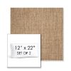 Picture of Crush Camel | Set of 2 | 12" x 22" Sunbrella Boxed Outdoor Throw Pillows with Premium Inserts