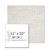 Picture of Crush Cloud | Set of 2 | 12" x 22" Sunbrella Boxed Outdoor Throw Pillows with Premium Inserts