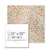 Picture of Flora Sunset | Set of 2 | 12" x 22" Sunbrella Boxed Outdoor Throw Pillows with Premium Inserts