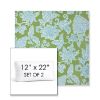 Picture of Floral Song Spring | Set of 2 | 12" x 22" Sunbrella Boxed Outdoor Throw Pillows with Premium Inserts