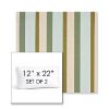 Picture of Gateway Aloe | Set of 2 | 12" x 22" Sunbrella Boxed Outdoor Throw Pillows with Premium Inserts