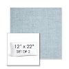 Picture of Idol Frost | Set of 2 | 12" x 22" Sunbrella Boxed Outdoor Throw Pillows with Premium Inserts
