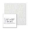Picture of Improve White | Set of 2 | 12" x 22" Sunbrella Boxed Outdoor Throw Pillows with Premium Inserts