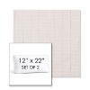 Picture of Kaia Linen | Set of 2 | 12" x 22" Sunbrella Boxed Outdoor Throw Pillows with Premium Inserts
