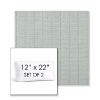 Picture of Kaia Mist | Set of 2 | 12" x 22" Sunbrella Boxed Outdoor Throw Pillows with Premium Inserts