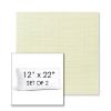 Picture of Linen Natural | Set of 2 | 12" x 22" Sunbrella Boxed Outdoor Throw Pillows with Premium Inserts