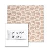Picture of Lola Clay | Set of 2 | 12" x 22" Sunbrella Boxed Outdoor Throw Pillows with Premium Inserts