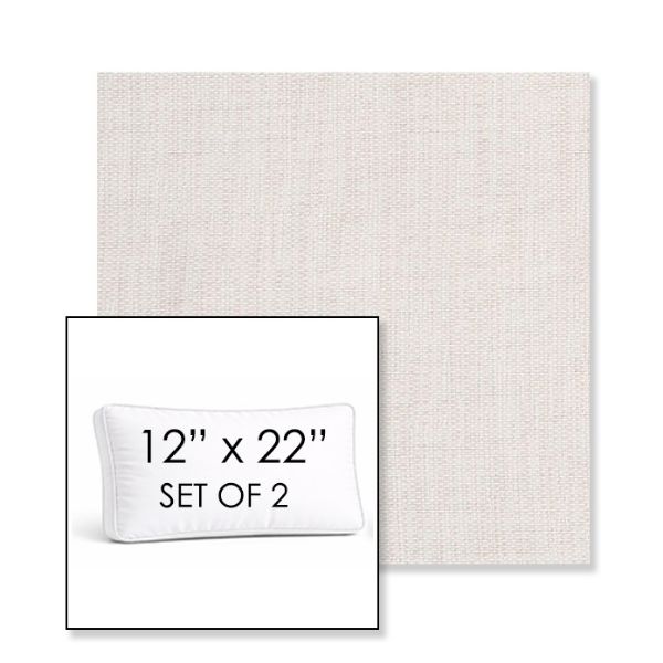 Picture of Nova Glow | Set of 2 | 12" x 22" Sunbrella Boxed Outdoor Throw Pillows with Premium Inserts