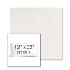 Picture of Nova Parchment | Set of 2 | 12" x 22" Sunbrella Boxed Outdoor Throw Pillows with Premium Inserts