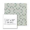 Picture of Plume Spring | Set of 2 | 12" x 22" Sunbrella Boxed Outdoor Throw Pillows with Premium Inserts