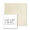 Picture of Posh Salt | Set of 2 | 12" x 22" Sunbrella Boxed Outdoor Throw Pillows with Premium Inserts