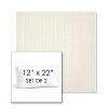 Picture of Proven Ivory | Set of 2 | 12" x 22" Sunbrella Boxed Outdoor Throw Pillows with Premium Inserts
