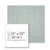 Picture of Proven Seaglass | Set of 2 | 12" x 22" Sunbrella Boxed Outdoor Throw Pillows with Premium Inserts