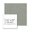 Picture of Replay Moss | Set of 2 | 12" x 22" Sunbrella Boxed Outdoor Throw Pillows with Premium Inserts