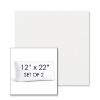 Picture of Ritsy Salt | Set of 2 | 12" x 22" Sunbrella Boxed Outdoor Throw Pillows with Premium Inserts