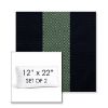 Picture of Rothko Mint Julep | Set of 2 | 12" x 22" Sunbrella Boxed Outdoor Throw Pillows with Premium Inserts