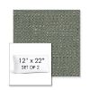 Picture of Savane Swamp | Set of 2 | 12" x 22" Sunbrella Boxed Outdoor Throw Pillows with Premium Inserts