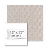 Picture of Solve Linen | Set of 2 | 12" x 22" Sunbrella Boxed Outdoor Throw Pillows with Premium Inserts