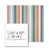 Picture of Surround Sunrise | Set of 2 | 12" x 22" Sunbrella Boxed Outdoor Throw Pillows with Premium Inserts