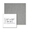 Picture of Switch Silver | Set of 2 | 12" x 22" Sunbrella Boxed Outdoor Throw Pillows with Premium Inserts
