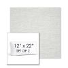 Picture of Switch Snow | Set of 2 | 12" x 22" Sunbrella Boxed Outdoor Throw Pillows with Premium Inserts