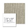 Picture of Vista Seasalt | Set of 2 | 12" x 22" Sunbrella Boxed Outdoor Throw Pillows with Premium Inserts