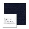 Picture of Wadi Shibori | Set of 2 | 12" x 22" Sunbrella Boxed Outdoor Throw Pillows with Premium Inserts