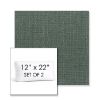 Picture of Willa Aloe | Set of 2 | 12" x 22" Sunbrella Boxed Outdoor Throw Pillows with Premium Inserts