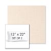 Picture of Willa Cream | Set of 2 | 12" x 22" Sunbrella Boxed Outdoor Throw Pillows with Premium Inserts