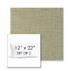 Picture of Willa Moss | Set of 2 | 12" x 22" Sunbrella Boxed Outdoor Throw Pillows with Premium Inserts