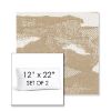 Picture of Yama Tomori | Set of 2 | 12" x 22" Sunbrella Boxed Outdoor Throw Pillows with Premium Inserts