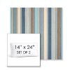 Picture of Ascend Spa | Set of 2 | 14" x 24" Sunbrella Boxed Outdoor Throw Pillows with Premium Inserts