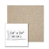Picture of Blend Sand | Set of 2 | 14" x 24" Sunbrella Boxed Outdoor Throw Pillows with Premium Inserts